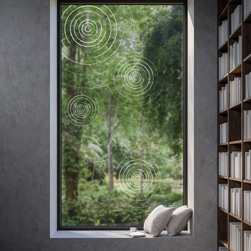 MJ-0034 水凜 | まどいろのデザイン | まどいろ.com | ガラスフィルム